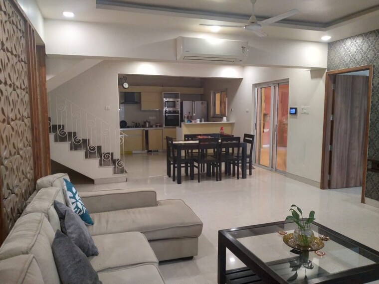 Living Room, atul-westernhills-villa 4 Bedroom 2825 Sq.Ft. Villa In Baner Pune 10696210