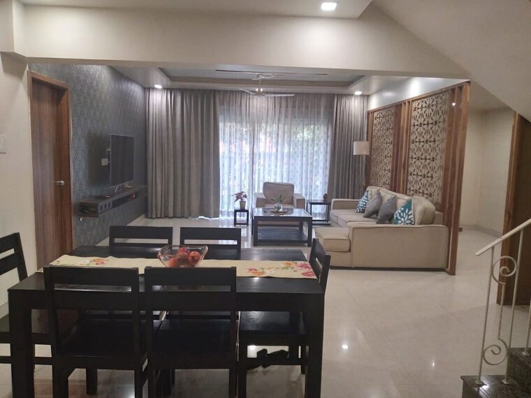 Living Room, atul-westernhills-villa 4 Bedroom 2825 Sq.Ft. Villa In Baner Pune 10696210