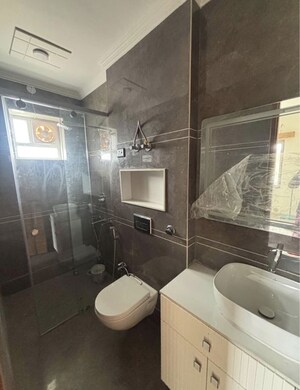 Bathroom in 3 BHK Builder Floor at Rajouri Garden – for Rent