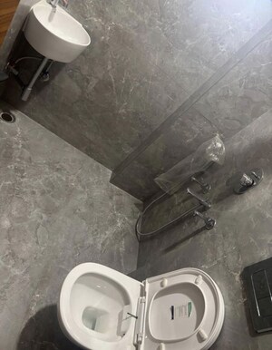 Bathroom in 3 BHK Builder Floor at Rajouri Garden – for Rent