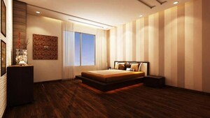 Bedroom in 3 BHK Apartment at Pharande Puneville, Punawale – for Sale