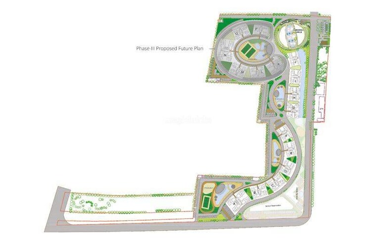 Master Plan, pharande-puneville 3 Bedroom 1172 Sq.Ft. Apartment In Punawale Pune 10704834