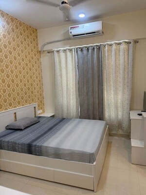 Bedroom in 3 BHK Apartment at Paradise Sai World Empire, Kharghar – for Rent
