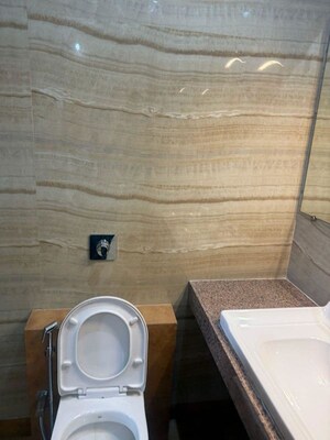 Bathroom in 3 BHK Apartment at Paradise Sai World Empire, Kharghar – for Rent