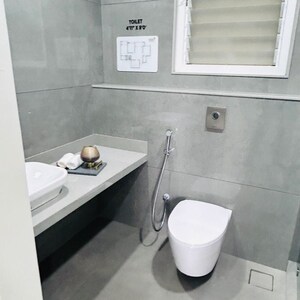 Bathroom in 3 BHK Apartment at Yoo Pristine, Akurdi – for Sale