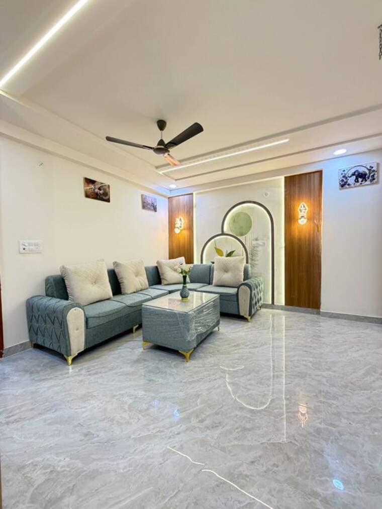 Living Room, sky-9 2 Bedroom 1100 Sq.Ft. Apartment In Jagatpura Jaipur 10704823