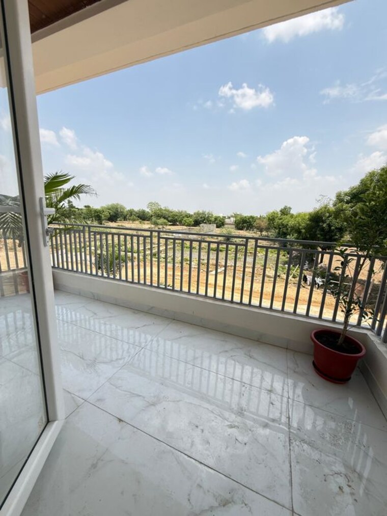 Balcony, sky-9 2 Bedroom 1100 Sq.Ft. Apartment In Jagatpura Jaipur 10704823