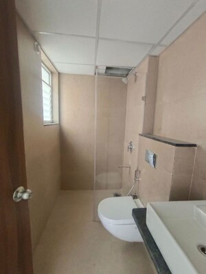 Bathroom in 2 BHK Apartment at Runwal The Central Park, Chinchwad – for Rent