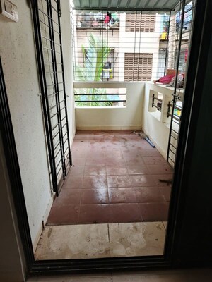 Balcony in 2 BHK Apartment at Dev Mangal Co Op Hsg Society, Kharghar – for Rent