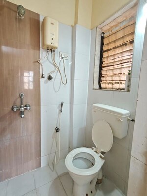 Bathroom in 2 BHK Apartment at Om Sai Plaza, Ghodbunder Road – for Rent