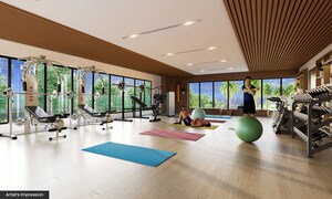 Gym in 4 BHK Villa at Kolte Patil Life Republic 24K Espada, Hinjewadi – for Sale