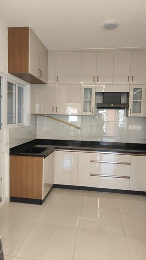 Kitchen in 2 BHK Apartment at Adarsh Greens, Kogilu – for Rent