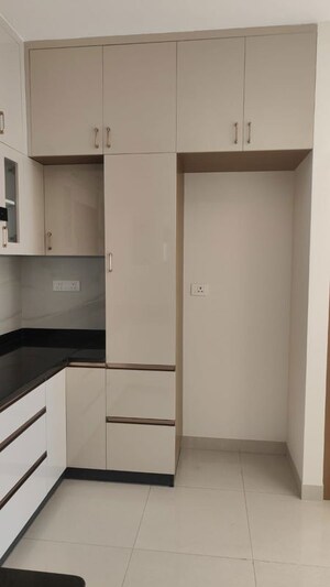 Kitchen in 2 BHK Apartment at Adarsh Greens, Kogilu – for Rent