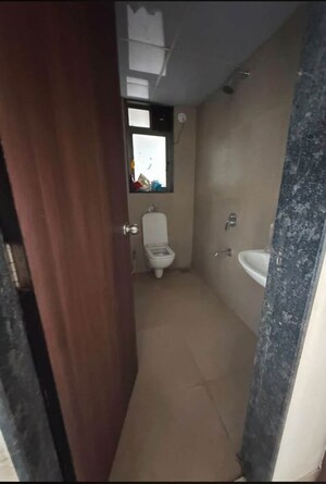 Bathroom in 1 BHK Apartment at Runwal Eirene, Balkum Pada – for Rent