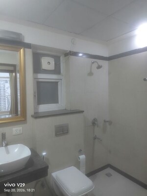 Bathroom in 2.5 BHK Apartment at Central Park Resorts, Sector 48 – for Rent
