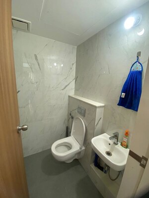 Bathroom in 1 BHK Apartment at Lodha Palava Downtown Dombivli East, Dombivli East – for Rent