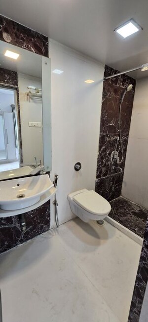 Bathroom in 3 BHK Apartment at Jaycee Bhagtani Pearl, Santacruz West – for Sale