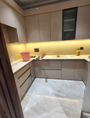 Kitchen in 3 BHK Builder Floor at Subhash Nagar – for Rent