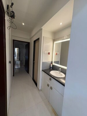 Building Lobby in 2 BHK Apartment at Anand Silver Oak, Ravet – for Rent