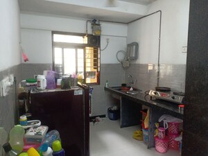 Kitchen in 3 BHK Apartment at Acme Ozone, Manpada – for Rent