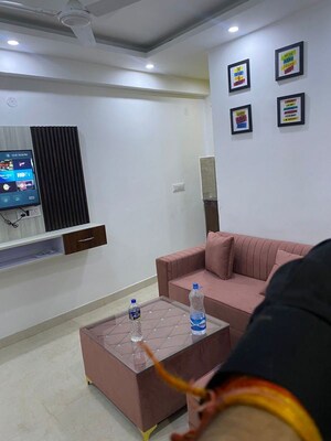 Living Room in 3 BHK Builder Floor at Mehrauli – for Sale
