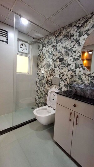 Bathroom in 3 BHK Builder Floor at Sector 21 – for Rent