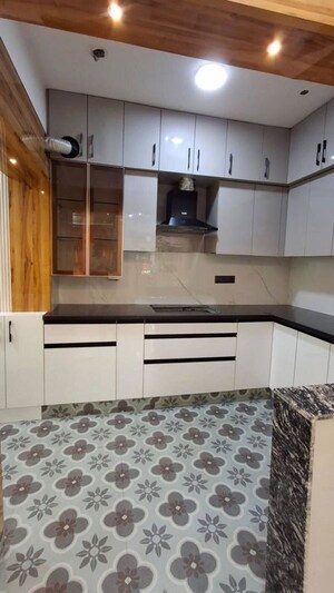Kitchen in 3 BHK Builder Floor at Sector 21 – for Rent