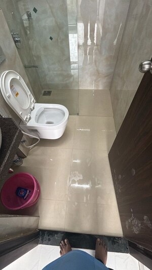 Bathroom in 4 BHK Apartment at Raymond The Invictus By GS, Pokhran Road No One – for Rent