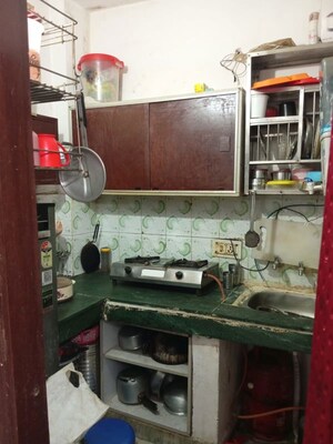 Kitchen in 1 BHK Builder Floor at Mehrauli – for Sale