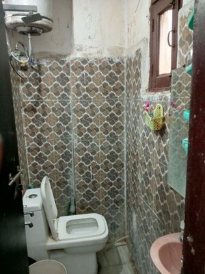 Bathroom in 1 BHK Builder Floor at Mehrauli – for Sale