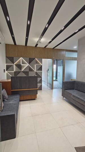 Staircase in  Office Space at Shivalik Shilp, Sanidhya – for Rent
