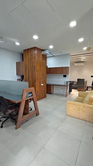 Living Room in  Office Space at Shivalik Shilp, Sanidhya – for Rent