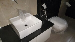 Bathroom in 4 BHK Builder Floor at Sector 22 – for Rent