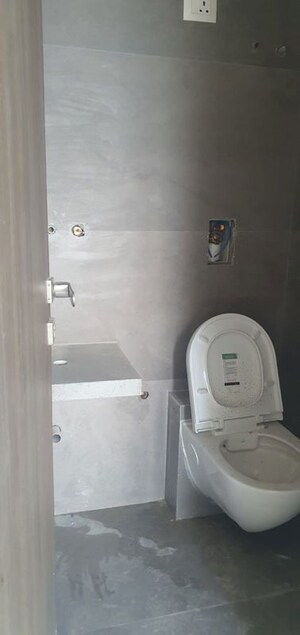 Bathroom in 1 BHK Apartment at Neelkanth Sparkle, Ghansoli – for Rent