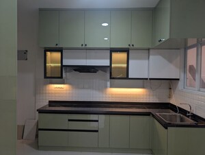Kitchen in 4 BHK Apartment at Adarsh Greens, Kogilu – for Rent