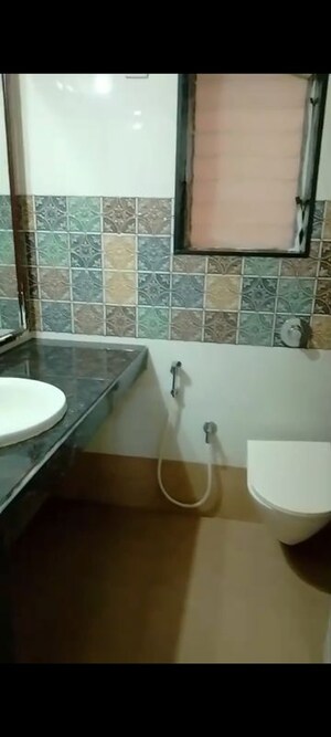 Bathroom in 1 BHK Apartment at Lodha Amara, Kolshet Road – for Rent