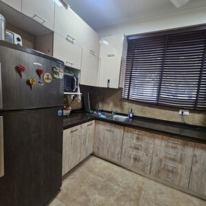 Kitchen in 3 BHK Builder Floor at Ansal Sushant Lok I, Sector 43 – for Rent