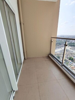 Balcony in 3 BHK Apartment at Runwal The Central Park, Chinchwad – for Rent