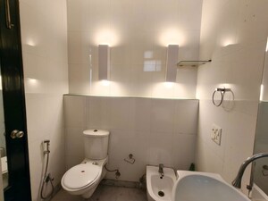 Bathroom in 3 BHK Builder Floor at Defence Colony – for Rent
