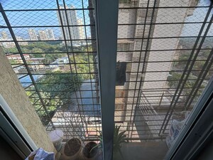 Balcony in 1 BHK Apartment at Sunshine Heights Ghasoli, Ghansoli – for Rent
