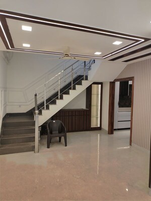 Staircase in 3 BHK Builder Floor at Aman Vihar – for Rent