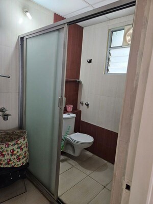 Bathroom in 3 BHK Apartment at Prasanth Nagar – for Rent