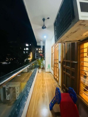 Balcony in 3 BHK Builder Floor at Fidato Honour Homes, Sector 89 – for Sale