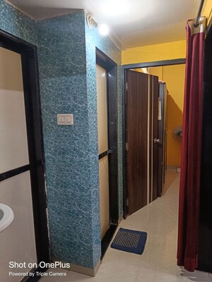Attached Bathroom in 1 BHK Apartment at Sai Darshan Society, Kopar Khairane – for Rent