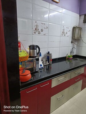 Kitchen in 1 BHK Apartment at Sai Darshan Society, Kopar Khairane – for Rent