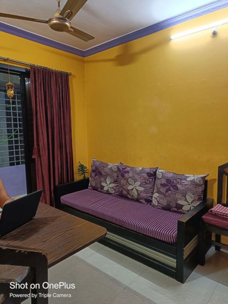 Living Room, sai-darshan-society 1 Bedroom 651 Sq.Ft. Apartment In Kopar Khairane Navi Mumbai 10705181