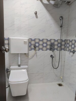 Bathroom in 3 BHK Apartment at Summit Apartment, Goregaon East – for Sale