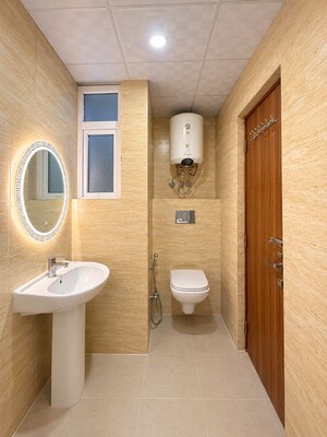 Bathroom in 3 BHK Builder Floor at Bisrakh Jalalpur – for Sale