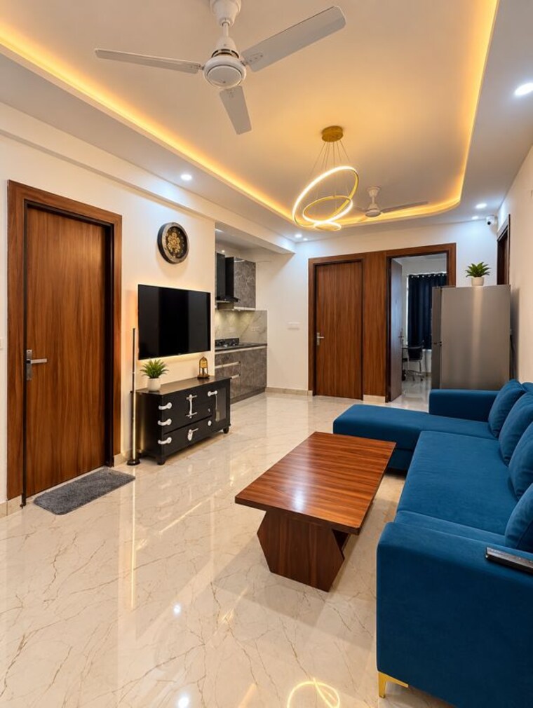 Living Room, bisrakh jalalpur 3 Bedroom 1450 Sq.Ft. Builder Floor In Bisrakh Jalalpur Greater Noida 10705184