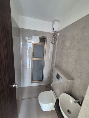 Bathroom in 2 BHK Apartment at Raymond Ten X Habitat, Pokhran Road No Two – for Rent